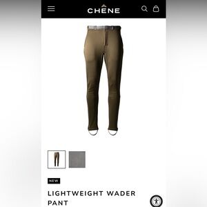 Chene-Lightweight Wader Pant-Olive-Medium